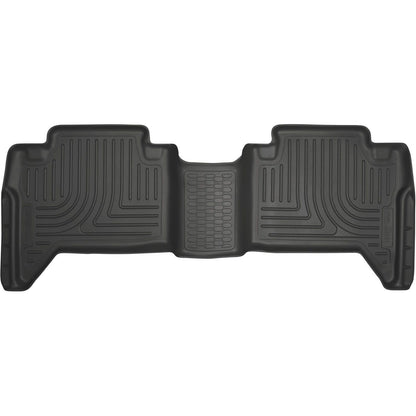 Husky Liners | Weatherbeater 2nd Seat Floor Liner For 2005-2015 Tacoma Husky Liners | 19641 in black, all-weather design