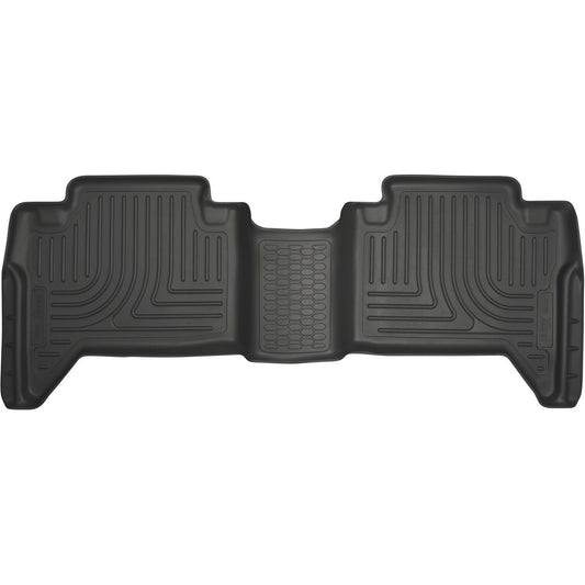 Husky Liners | Weatherbeater 2nd Seat Floor Liner For 2005-2015 Tacoma Husky Liners | 19641 in black, all-weather design