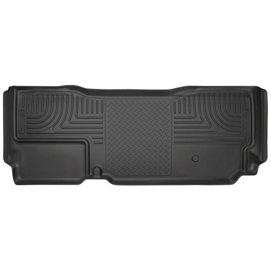 Husky Liners | Weatherbeater 2nd Seat Floor Liner For 2011-2016 F-250/F-350 Super Duty Husky Liners | 19721 black mat