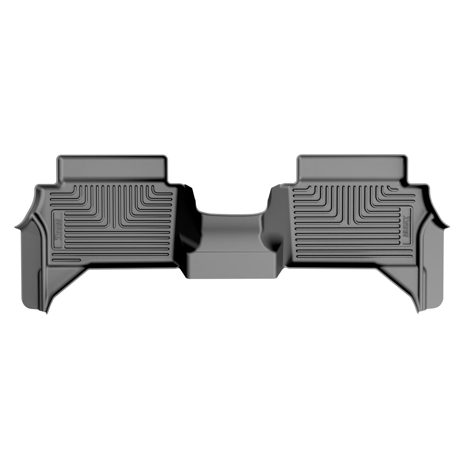 Husky Liners | Weatherbeater 2nd Seat Floor Liner For 2024-2025 Tacoma Husky Liners | 19731 in black rubber material.