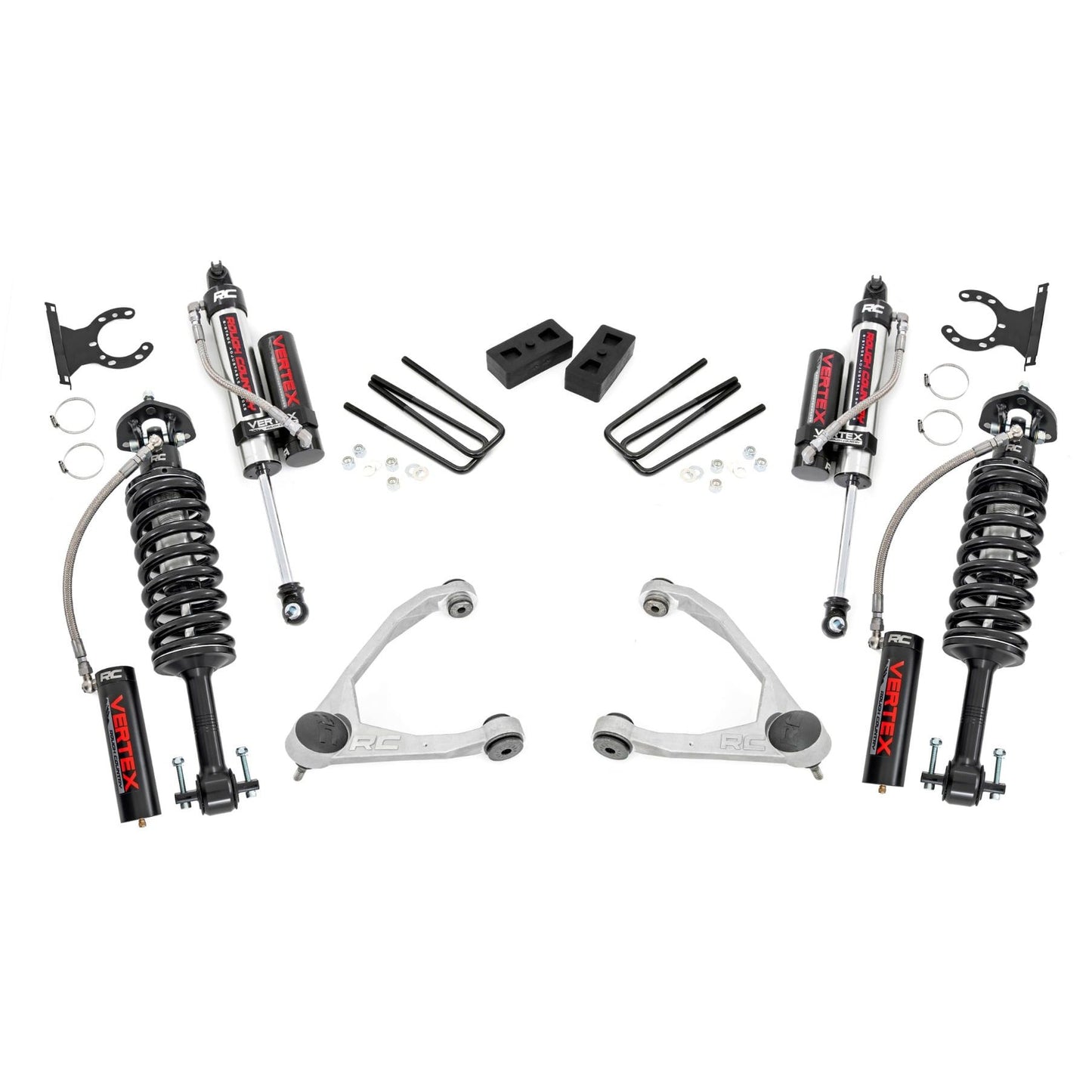 ROUGH COUNTRY | 3.5 Inch Lift Kit  Forged UCA  Cast Steel  Vertex  Chevy/GMC 1500 (07-13) | 19850