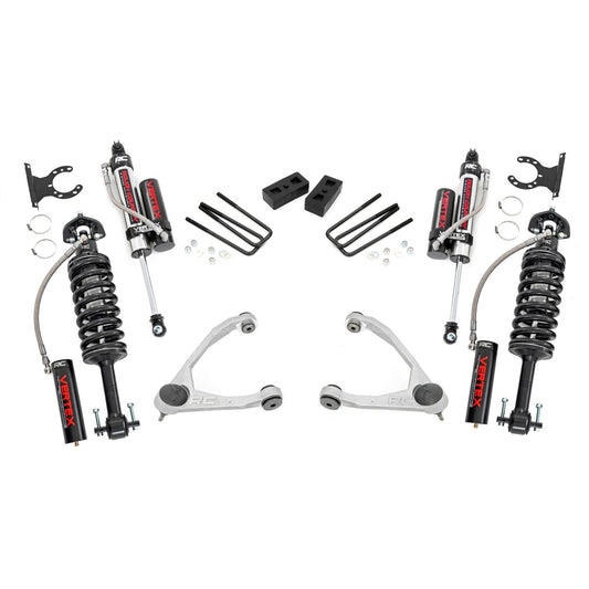 ROUGH COUNTRY | 3.5 Inch Lift Kit  Forged UCA  Cast Steel  Vertex  Chevy/GMC 1500 (07-13) | 19850