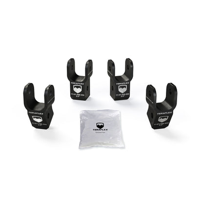 TeraFlex | 18-Up Wrangler JL 2 Inch Shock Extension Kit Front & Rear 2-2.5 Inch Lift TeraFlex | 1985200