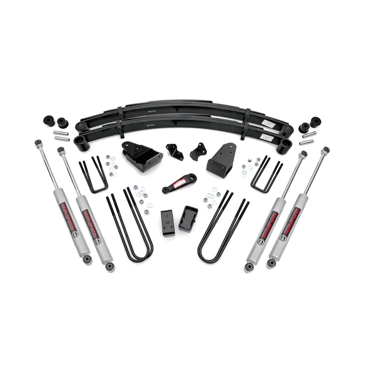 ROUGH COUNTRY 4 Inch Lift Kit | Ford F-250 4WD (1987-1997) | 490-87UP30