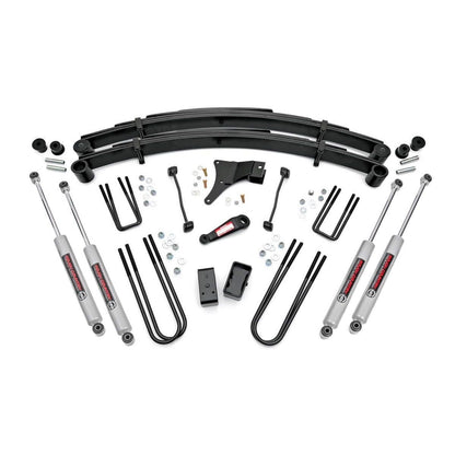 ROUGH COUNTRY 4 Inch Lift Kit | Rear Blocks | Ford F-250/F-350 Super Duty 4WD (1999) | 49430
