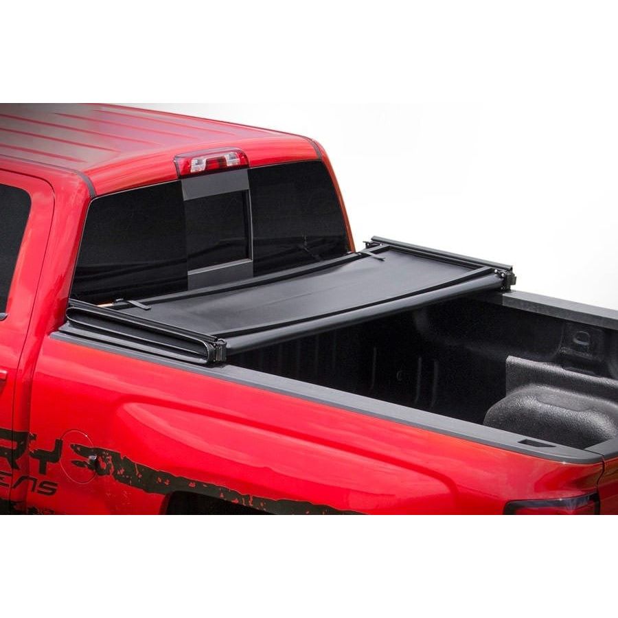 ROUGH COUNTRY Soft Tri-Fold Bed Cover | 6'10" Bed | Ford F-250/F-350 Super Duty (17-26) | 41517650A