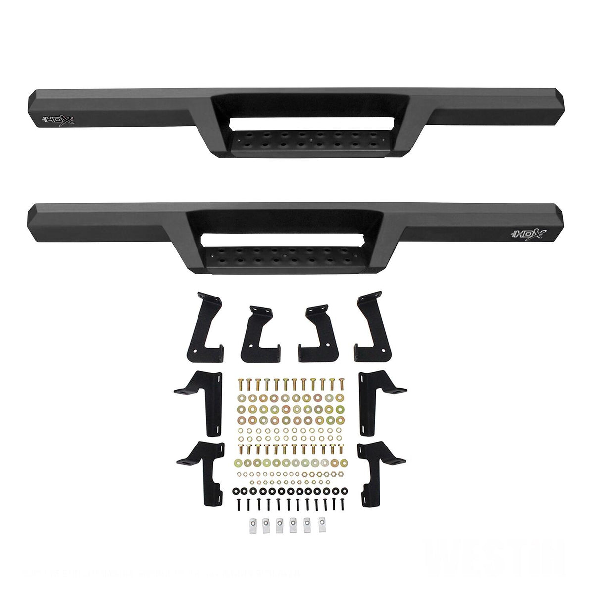 Westin HDX Drop Nerf Steps 2018-2024 Jeep Wrangler JL 2dr