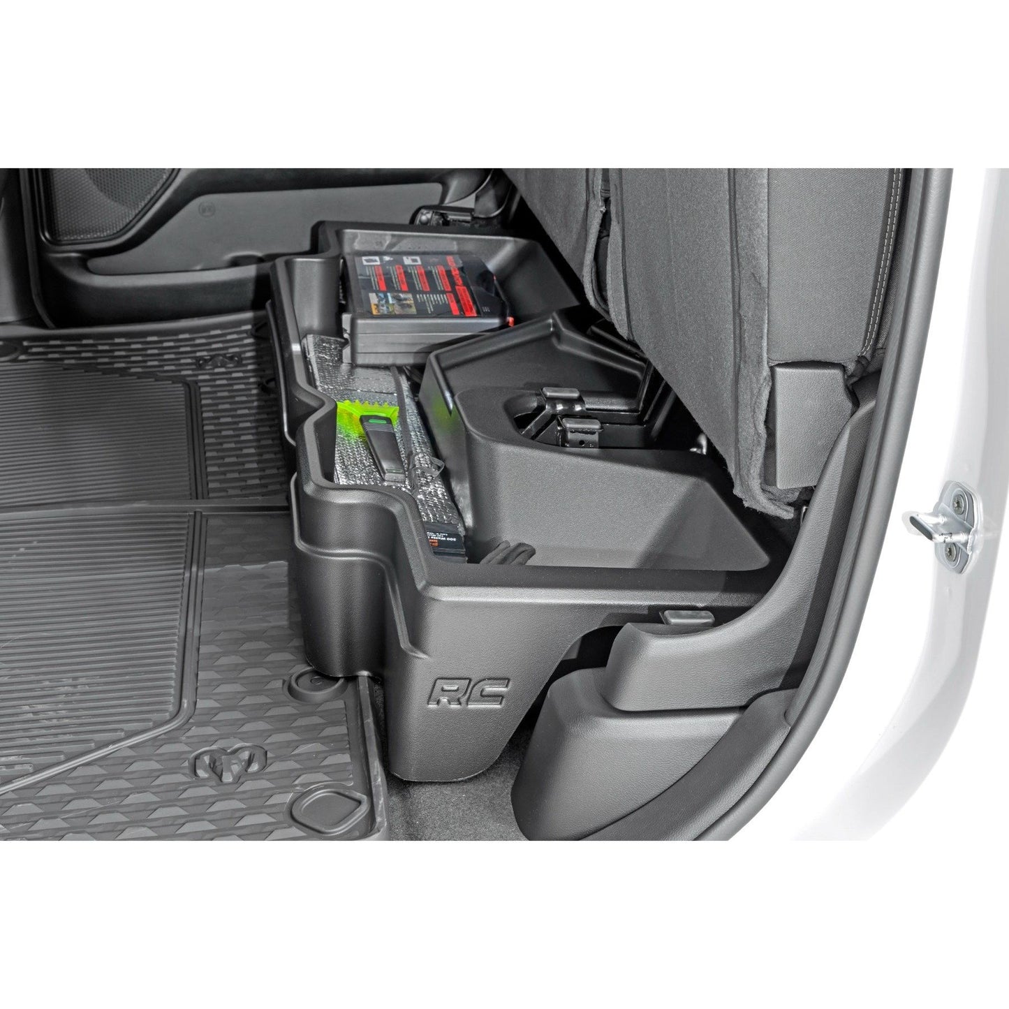 ROUGH COUNTRY Under Seat Storage | Crew Cab | Ram 1500 2WD/4WD (2019-2025) | RC09421A