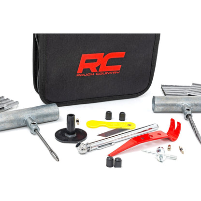 ROUGH COUNTRY Emergency Tire Repair Kit w/Carrying Case | 39pcs  | 99060