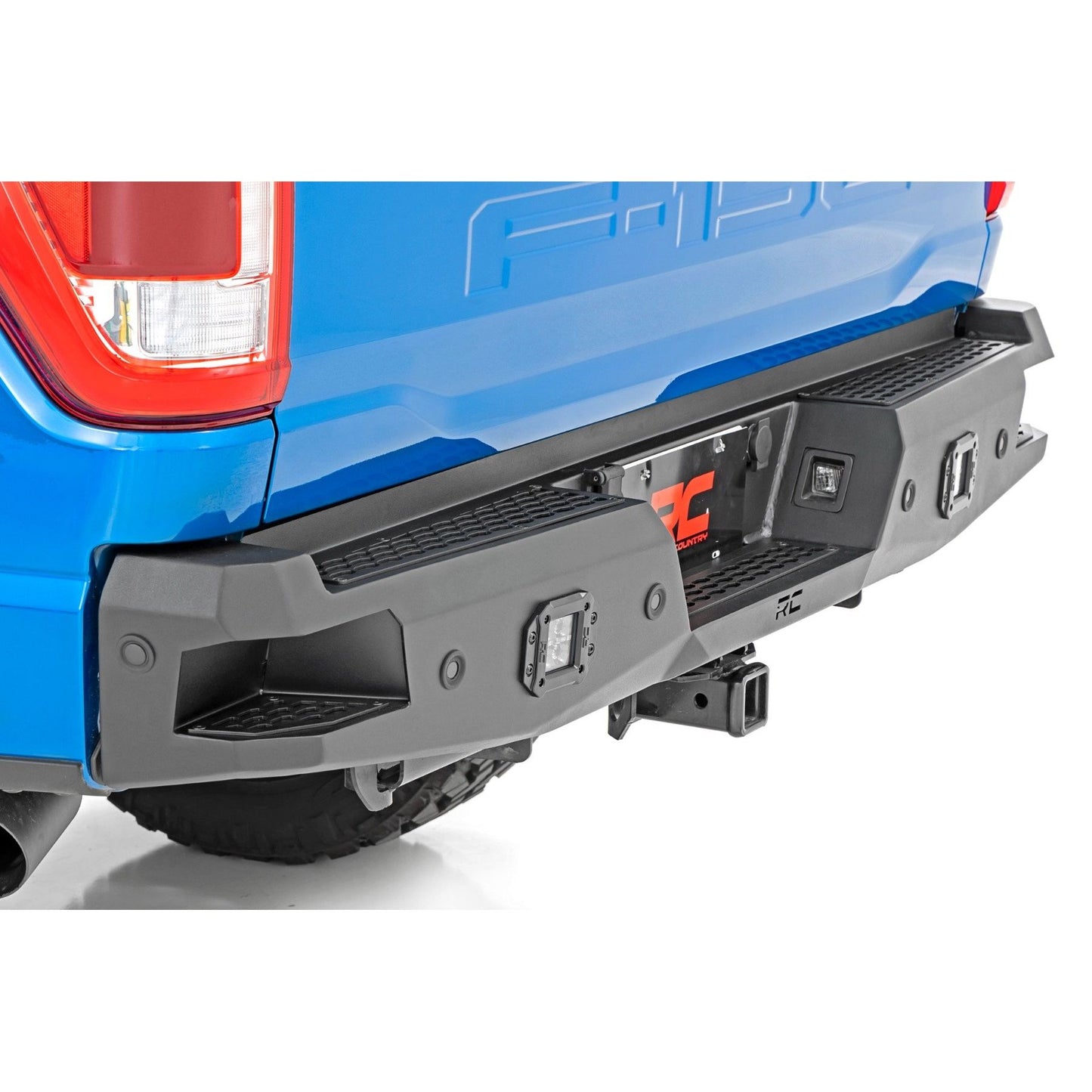 ROUGH COUNTRY Rear Bumper | Ford F-150 2WD/4WD (2021-2023) | 10810A