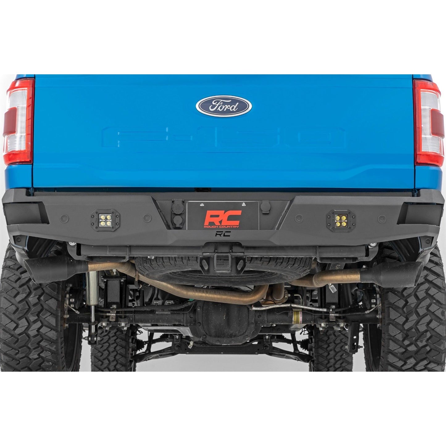ROUGH COUNTRY Performance Cat-Back Exhaust | Stainless | 2.7/3.5/5.0L | Ford F-150 (21-25) | 96018