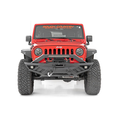 ROUGH COUNTRY High Clearance LED Flat Fender Flare Kit | UV Treated | Jeep Wrangler JK (07-18) | 99037