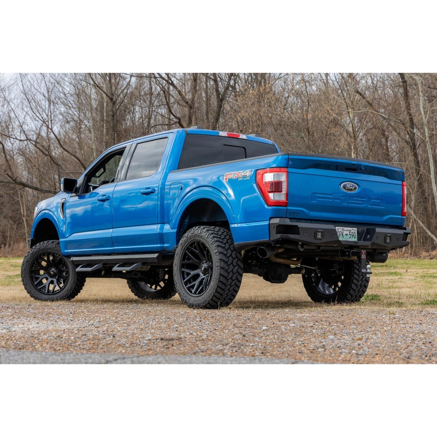 ROUGH COUNTRY Rear Bumper | Ford F-150 2WD/4WD (2021-2023) | 10810A