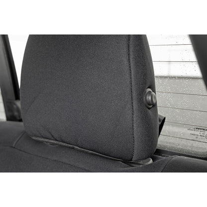 ROUGH COUNTRY Seat Covers |Bucket Seats | FR & RR | Ram 1500 2WD/4WD (2019-2025) | 91041