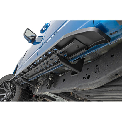 ROUGH COUNTRY RPT2 Running Board | Crew Cab | Black | Ford F-150/Lightning/F-250/F-350/Raptor (15-25) | 44005