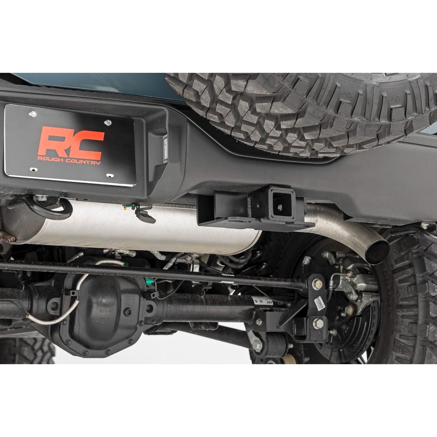 ROUGH COUNTRY Class III Receiver Hitch | Ford Bronco 4WD (2021-2025) | 51062