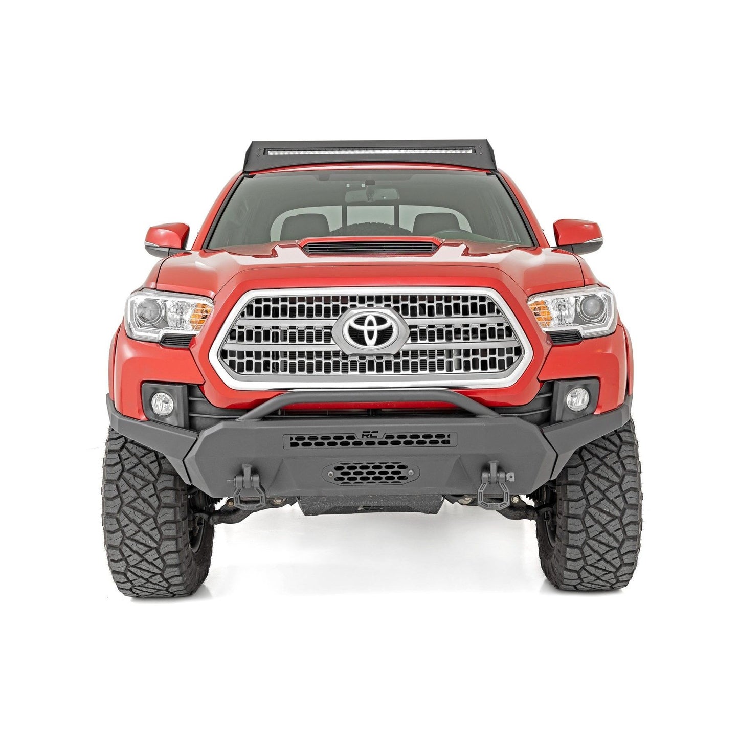 ROUGH COUNTRY Roof Rack | Front LED Lights | Toyota Tacoma 2WD/4WD (2005-2023) | 73107