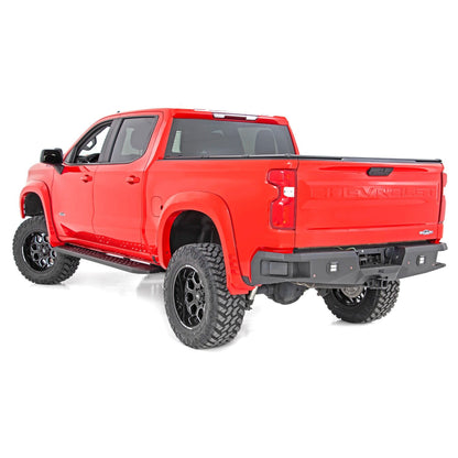 ROUGH COUNTRY RPT2 Running Boards | Crew Cab | Black | Chevy/GMC 1500/2500HD/3500HD (19-26 & Refresh) | 44002