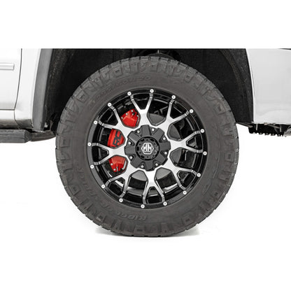 ROUGH COUNTRY Caliper Covers | Front and Rear | Red | Chevy/GMC 2500HD/3500HD (11-19) | 71119