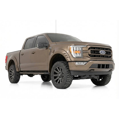 ROUGH COUNTRY | SF1 Fender Flares  LJ Darkened Bronze  Ford F-150 2WD/4WD (2021-2026) | F-F320210A-LJ