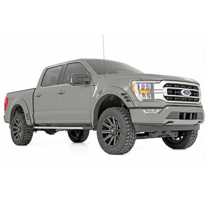ROUGH COUNTRY | SF1 Fender Flares  T9 Marsh Gray  Ford F-150 2WD/4WD (2021-2026) | F-F320210A-T9