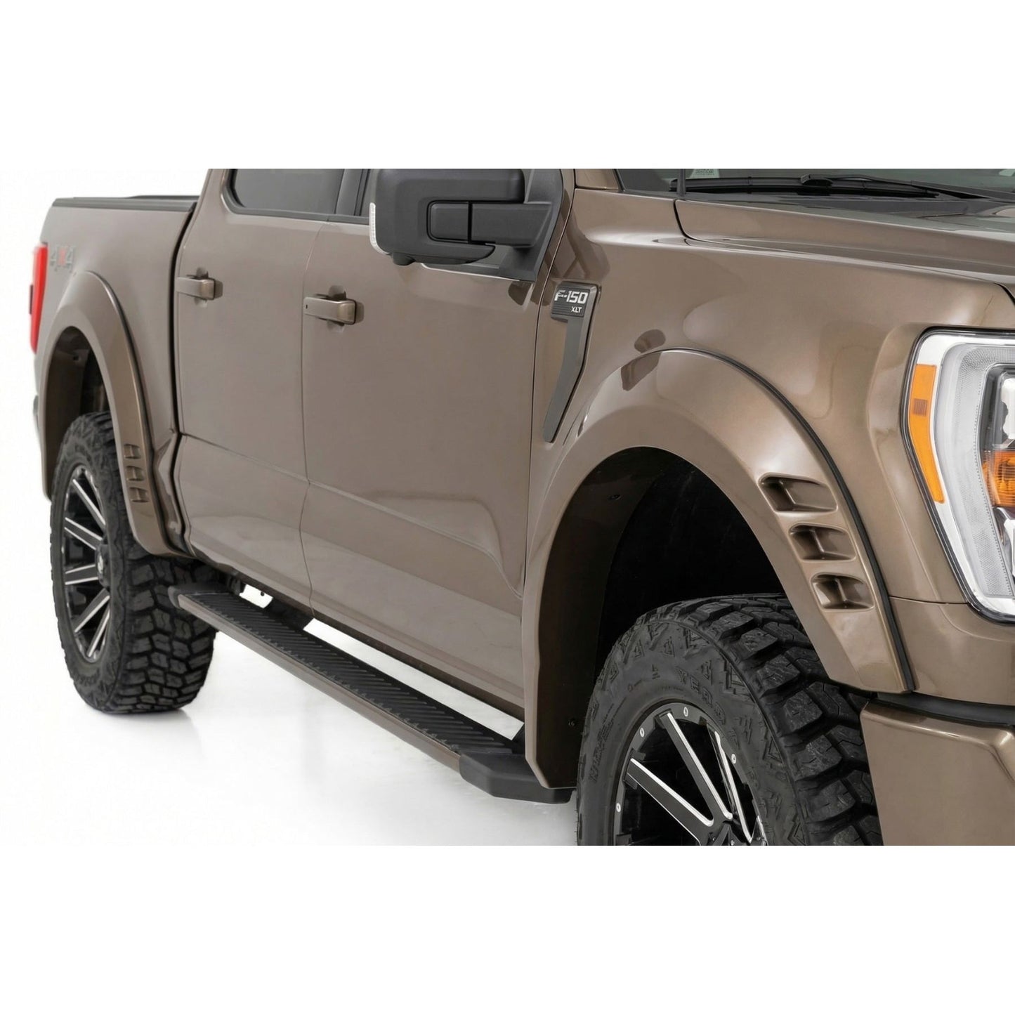 ROUGH COUNTRY | SF1 Fender Flares  LJ Darkened Bronze  Ford F-150 2WD/4WD (2021-2026) | F-F320210A-LJ