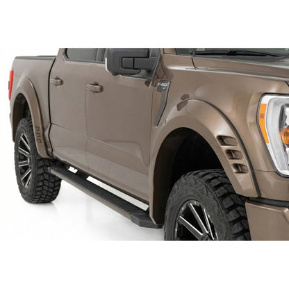 ROUGH COUNTRY | SF1 Fender Flares  LJ Darkened Bronze  Ford F-150 2WD/4WD (2021-2026) | F-F320210A-LJ