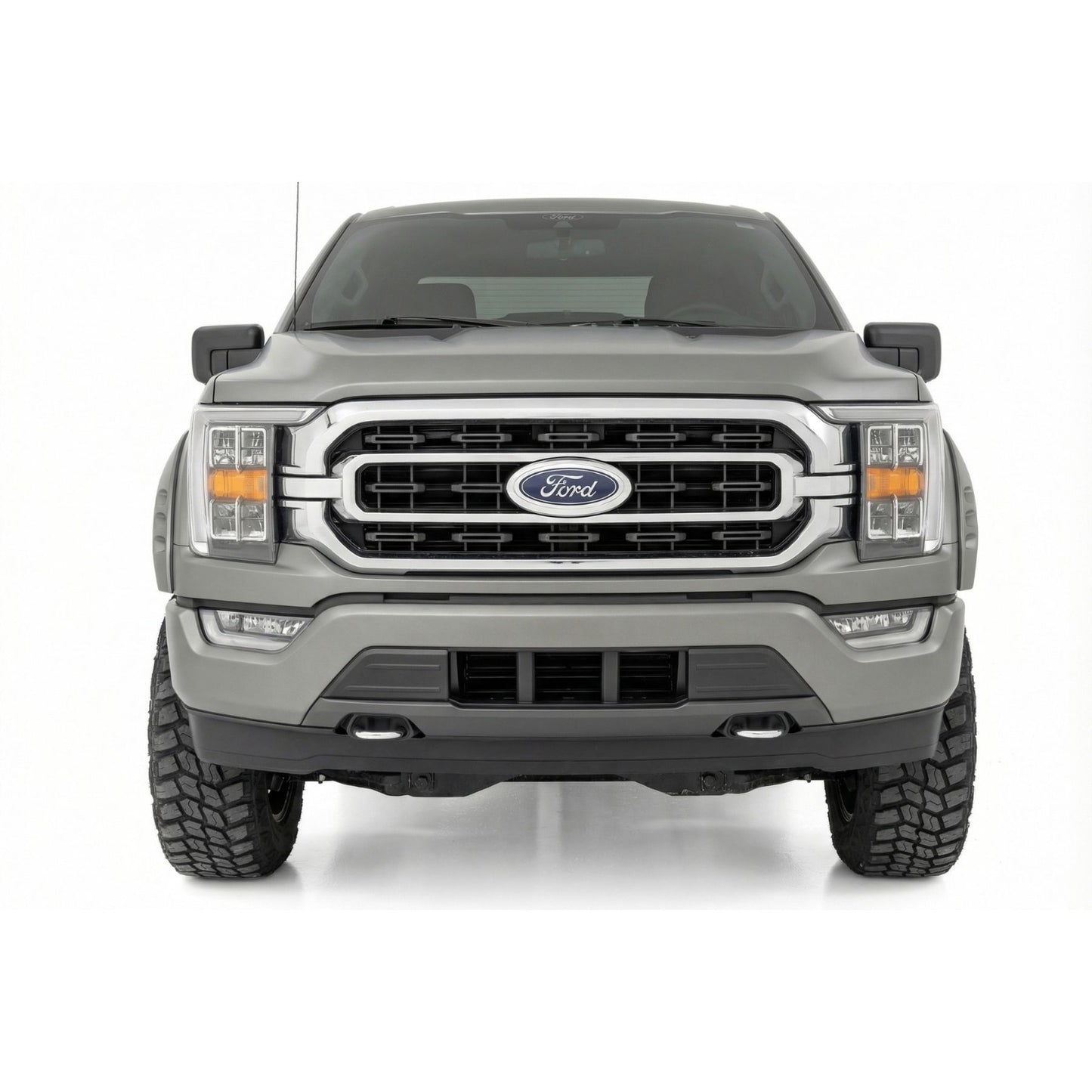 ROUGH COUNTRY | SF1 Fender Flares  T9 Marsh Gray  Ford F-150 2WD/4WD (2021-2026) | F-F320210A-T9