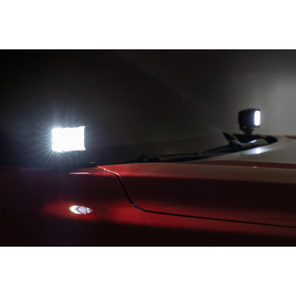 ROUGH COUNTRY LED Light Kit | Ditch Mount | 2" Black Pair | Flood | Toyota Tundra (22-25) | 71072
