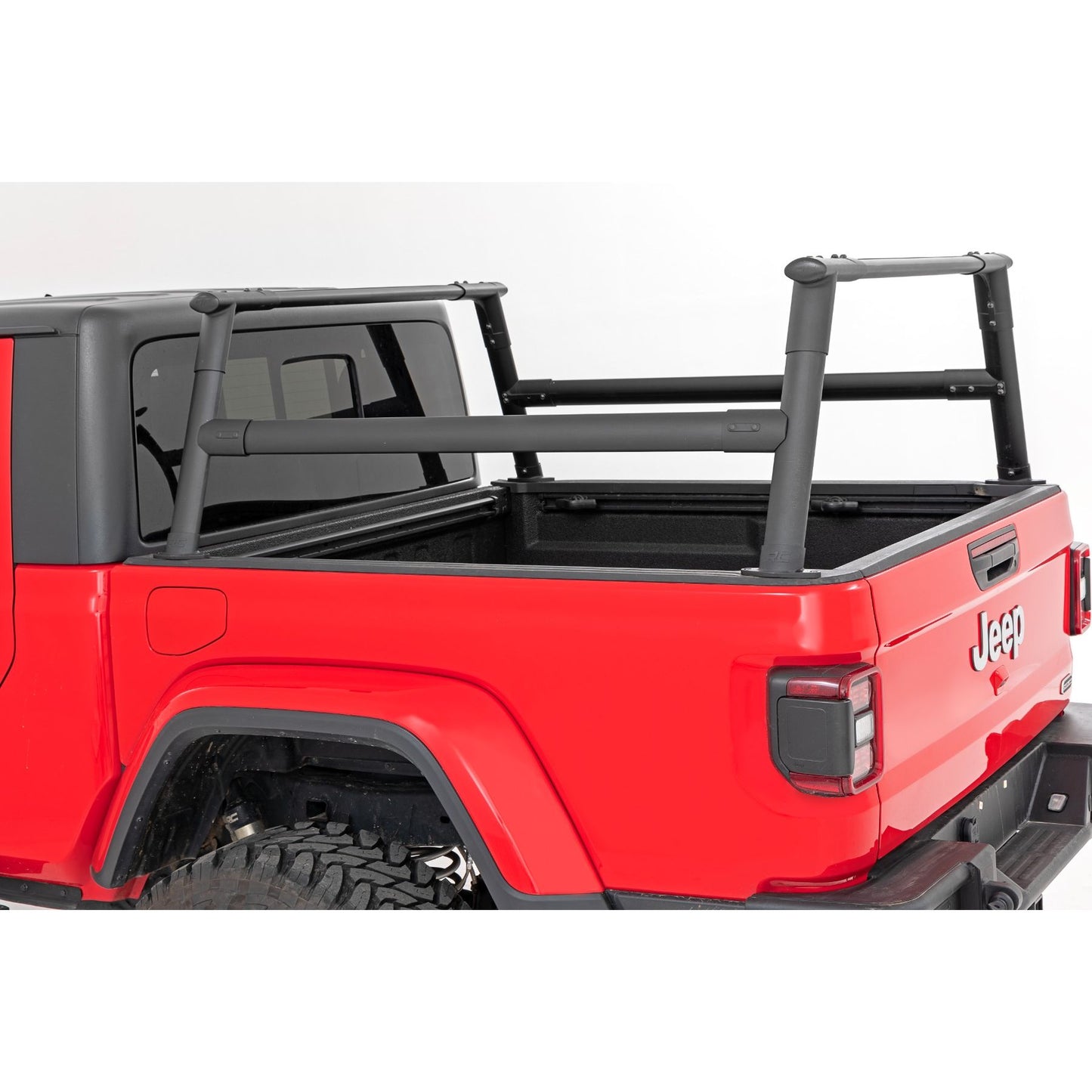 ROUGH COUNTRY Bed Rack | Aluminum | Jeep Gladiator JT 4WD (2020-2025) | 10620