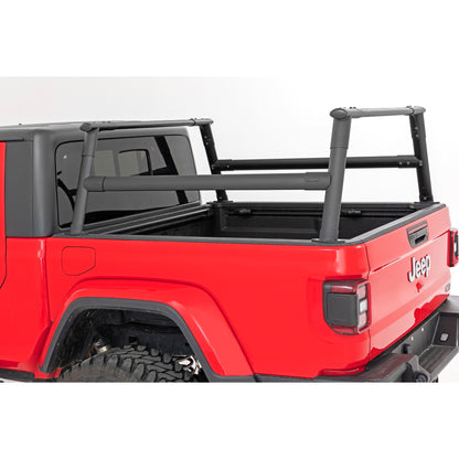 ROUGH COUNTRY Bed Rack | Aluminum | Jeep Gladiator JT 4WD (2020-2025) | 10620