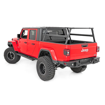 ROUGH COUNTRY Bed Rack | Aluminum | Jeep Gladiator JT 4WD (2020-2025) | 10620