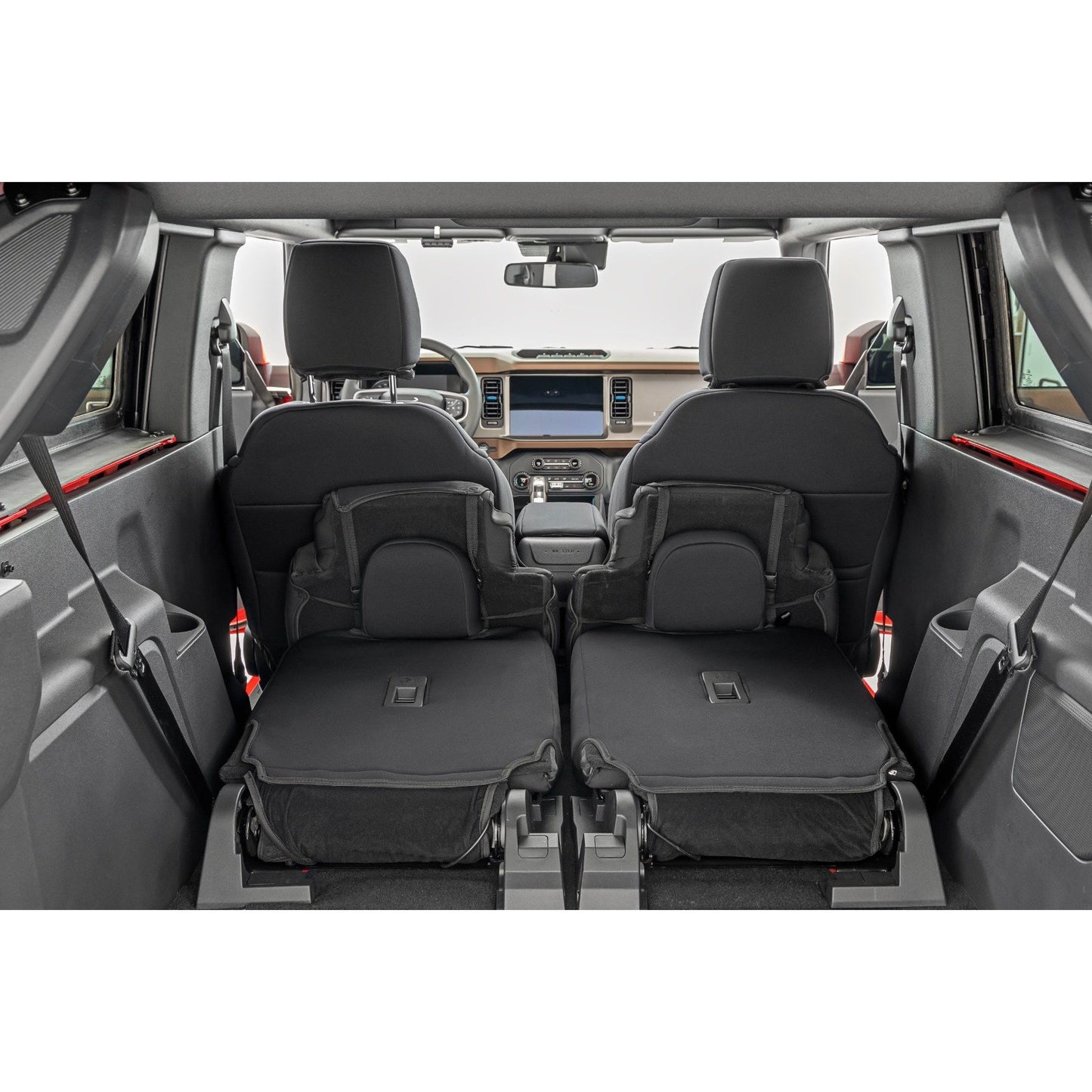 ROUGH COUNTRY Seat Covers | Bucket Seats | FR & RR | Ford Bronco (2 Door) 4WD (2021-2025) | 91050