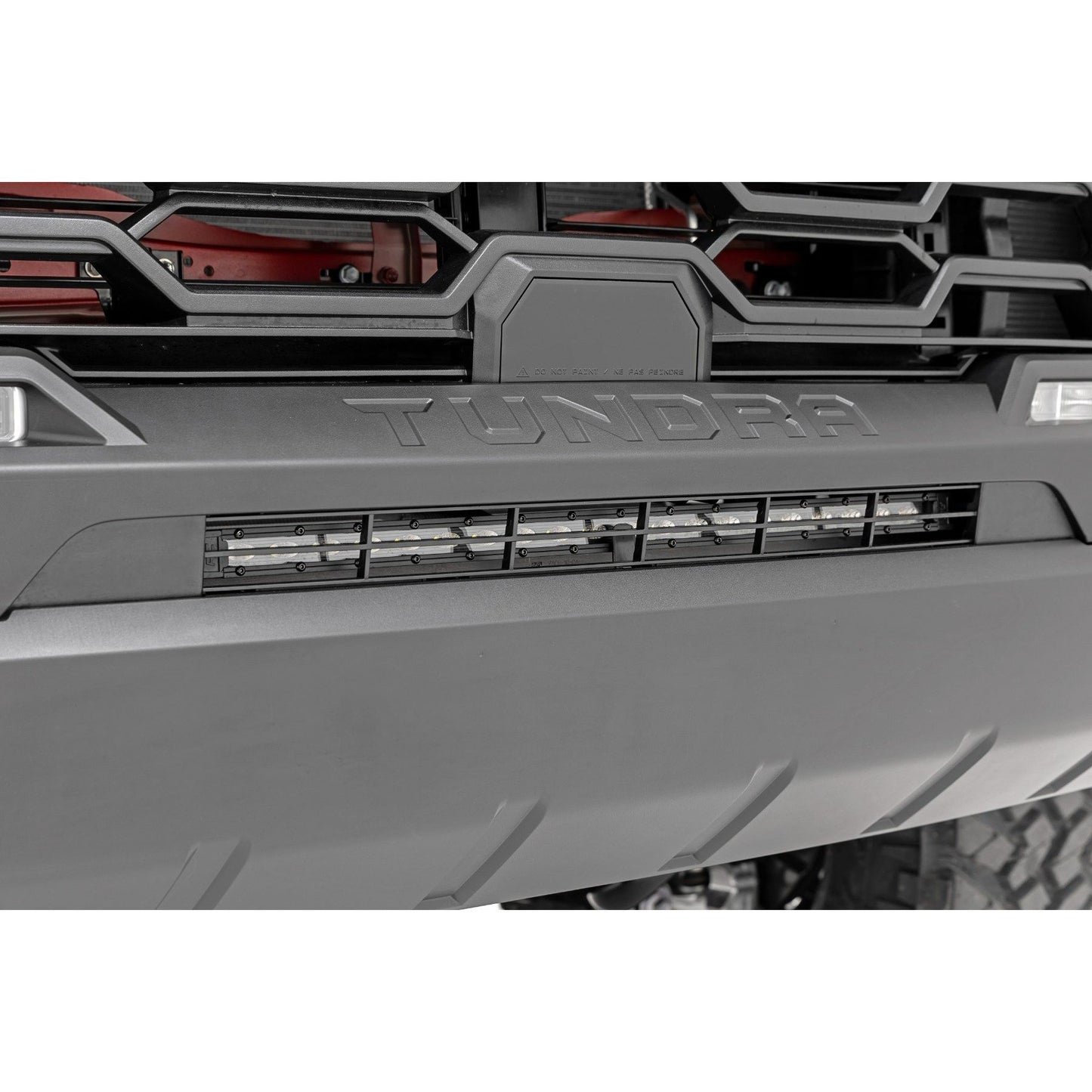 ROUGH COUNTRY LED Light Kit | Bumper Mount | 20" Black Slim Line | Toyota Tundra (22-25) | 71077