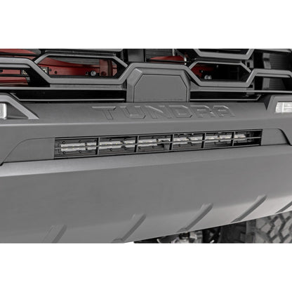 ROUGH COUNTRY LED Light Kit | Bumper Mount | 20" Black Slim Line | Toyota Tundra (22-25) | 71077