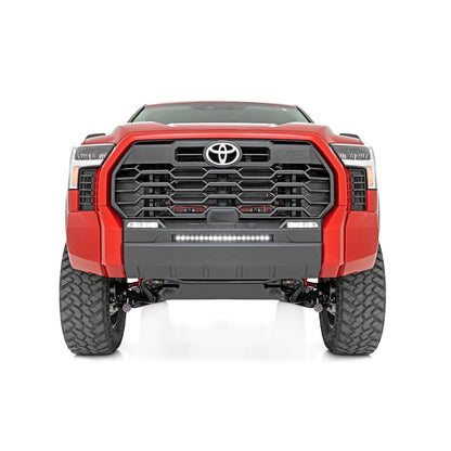 ROUGH COUNTRY LED Light Kit | Bumper Mount | 20" Black Slim Line | Toyota Tundra (22-25) | 71077