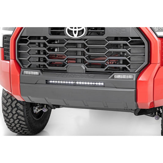 ROUGH COUNTRY LED Light Kit | Bumper Mount | 20" Black Slim Line | Toyota Tundra (22-25) | 71077