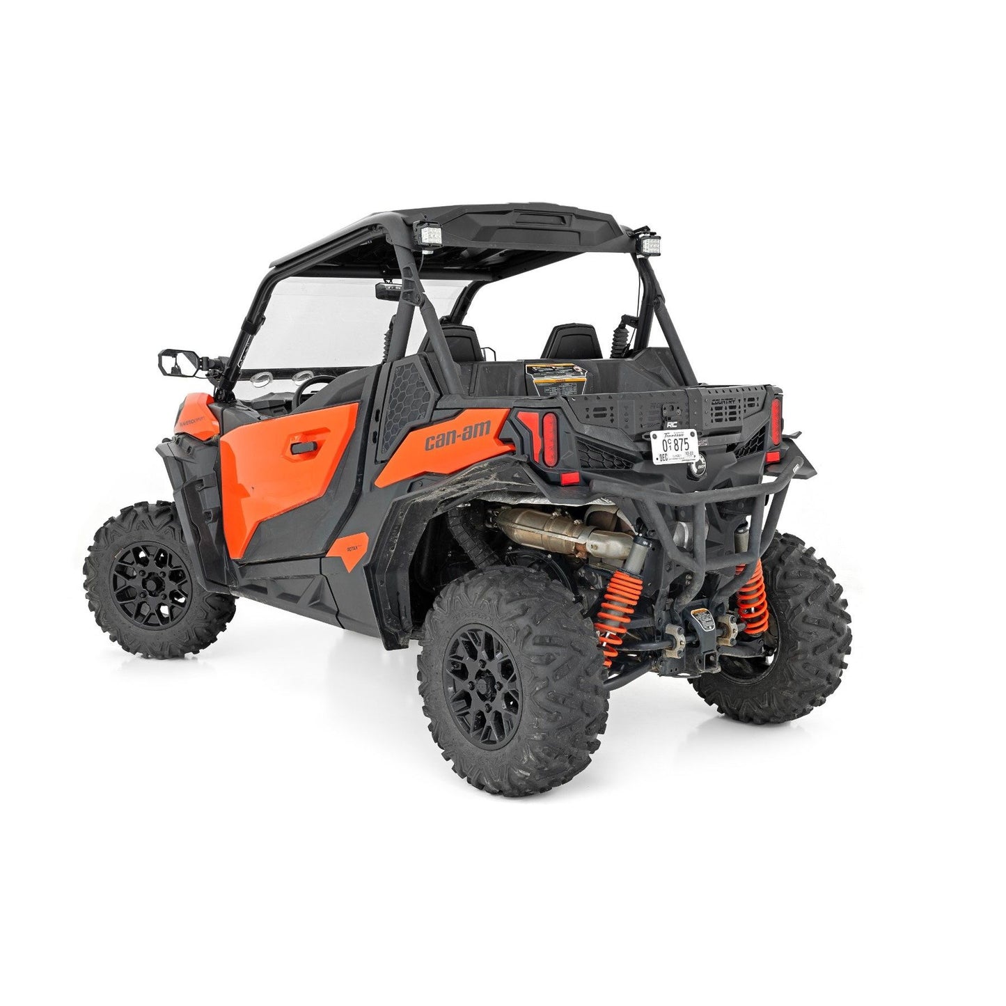 ROUGH COUNTRY LED Light Kit | Rear Mount | 2" Black Pair | Flood | Can-Am Maverick Sport 1000R  | 97082