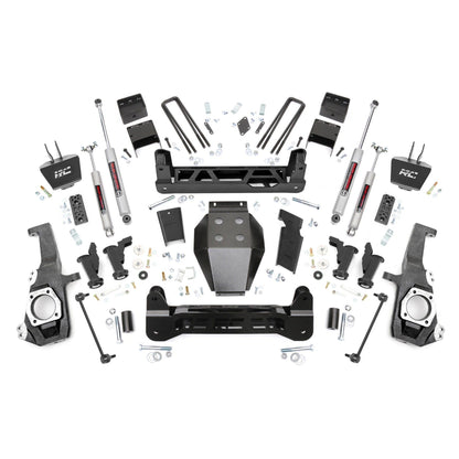 ROUGH COUNTRY 5 Inch Lift Kit | Torsion Drop | Chevy/GMC 2500HD/3500HD (20-25) | 11030