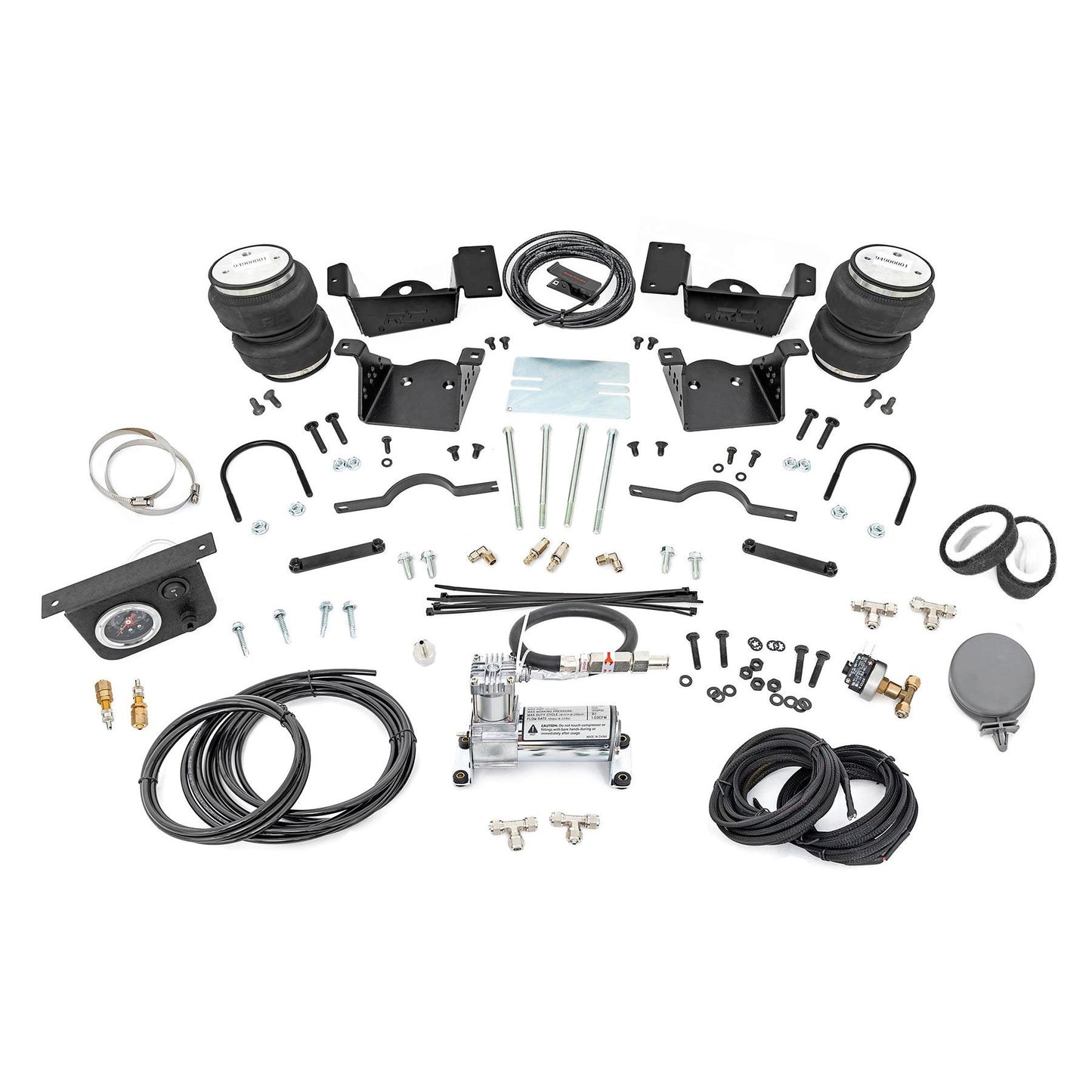 ROUGH COUNTRY Air Spring Kit w/compressor | Chevy/GMC 2500HD/3500HD (20-25) | 10034C