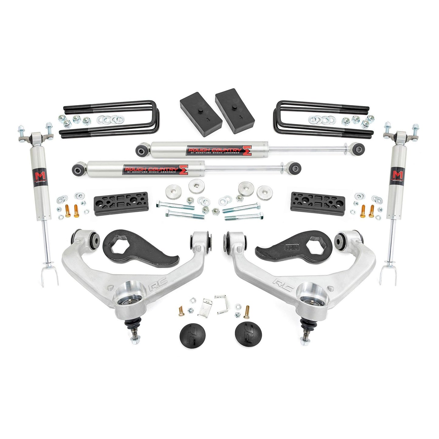 ROUGH COUNTRY 3 Inch Lift Kit | UCAs | M1 | Chevy/GMC 2500HD/3500HD (20-25) | 95840