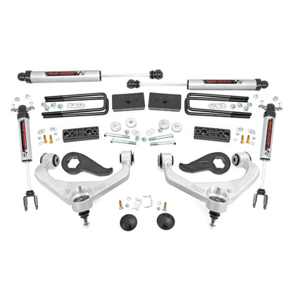 ROUGH COUNTRY 3 Inch Lift Kit | UCAs | V2 | w/ Overloads | Chevy/GMC 2500HD/3500HD (20-25) | 97770