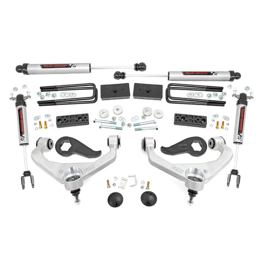 ROUGH COUNTRY 3 Inch Lift Kit | UCAs | V2 | w/ Overloads | Chevy/GMC 2500HD/3500HD (20-25) | 97770