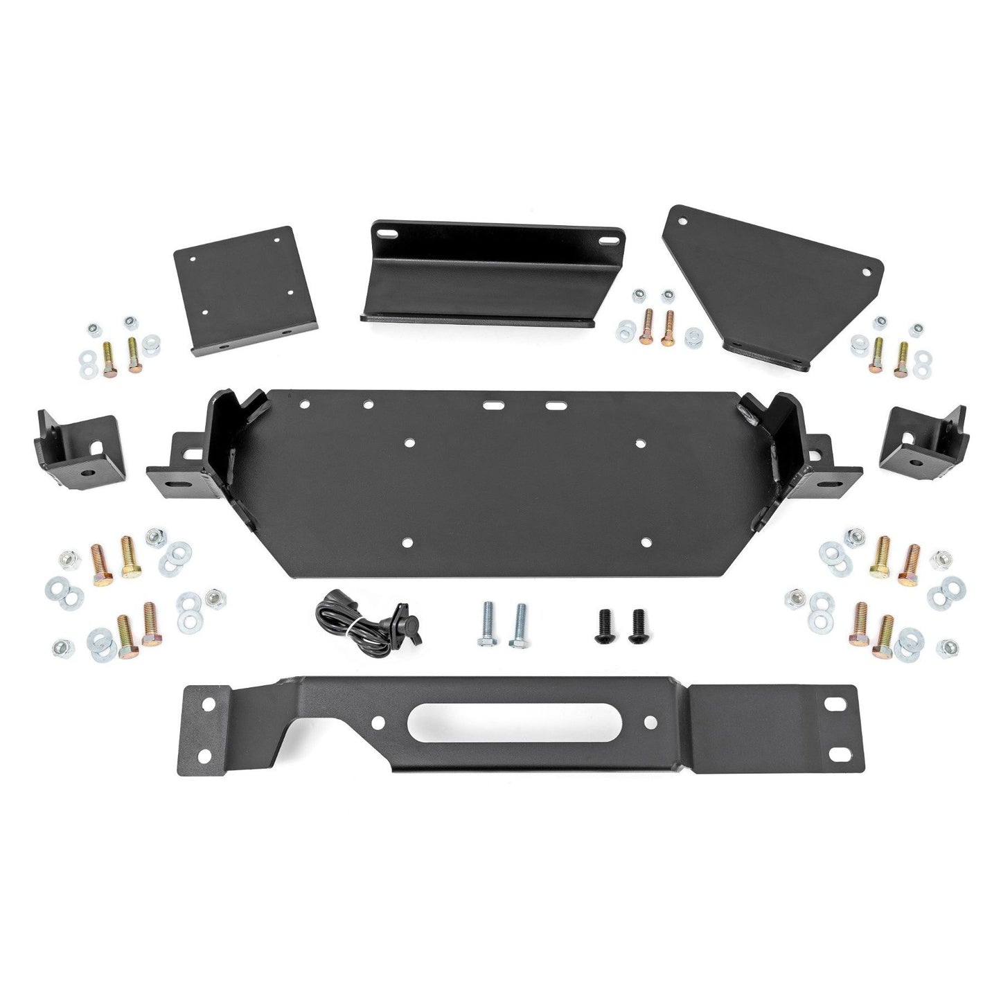 ROUGH COUNTRY Hidden Winch Mount | PRO12000S | Ford F-250/F-350 Super Duty 2WD/4WD (20-22) | 51127