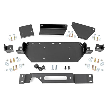 ROUGH COUNTRY Hidden Winch Mount | PRO12000S | Ford F-250/F-350 Super Duty 2WD/4WD (20-22) | 51127