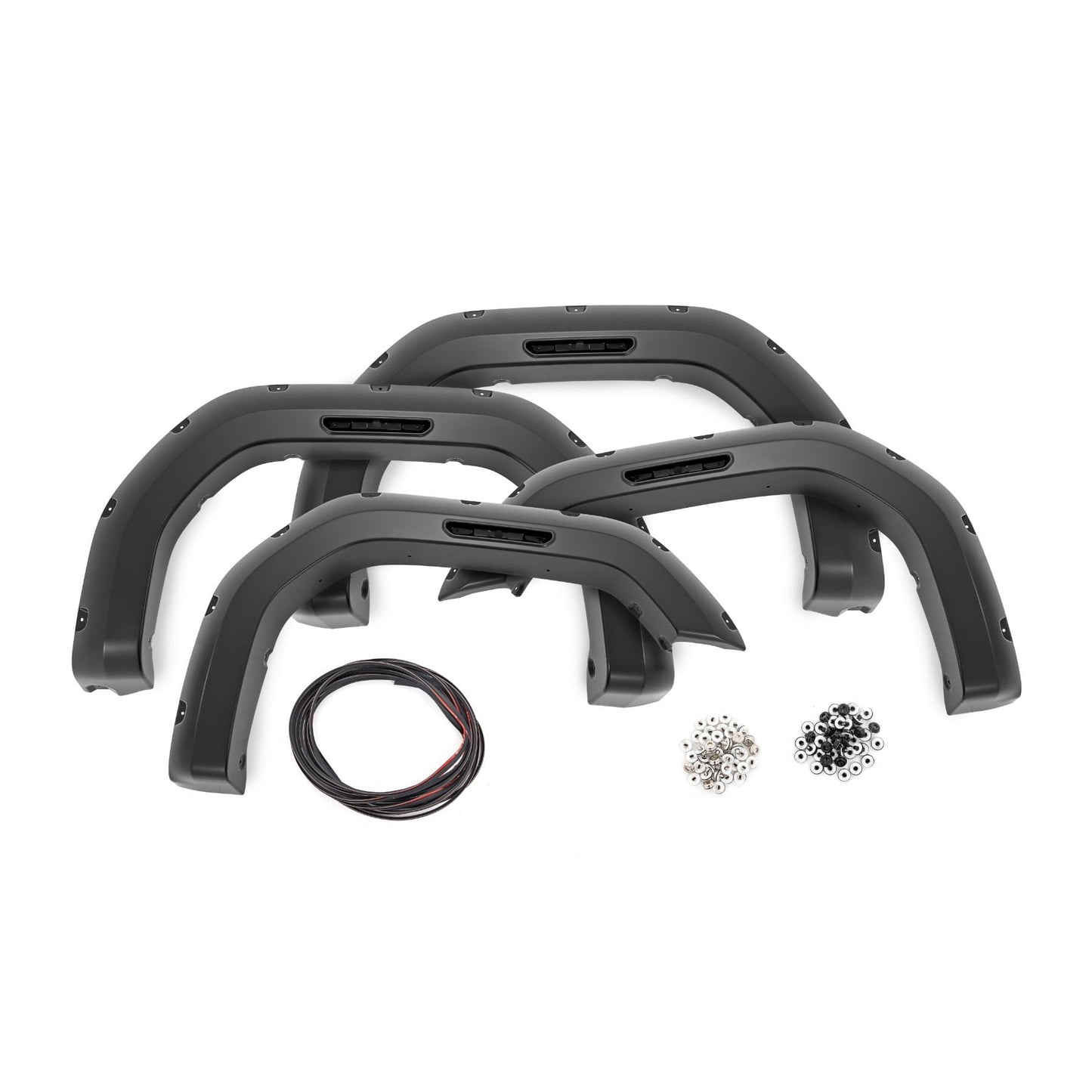 ROUGH COUNTRY | Pocket Fender Flares  G42 Coastal Dune  GMC Sierra 2500 HD/Sierra 3500 HD (20-26) | F-G12011A-G42