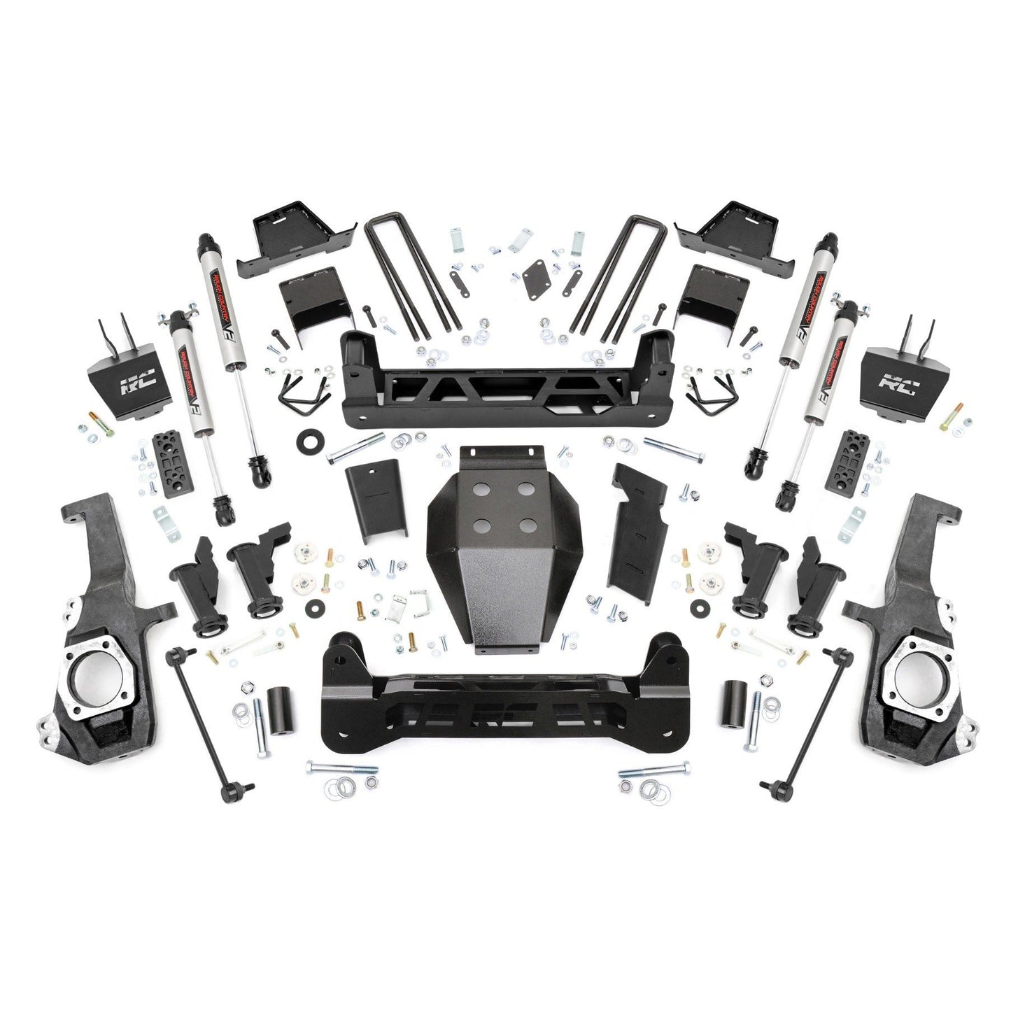 ROUGH COUNTRY 7 Inch Lift Kit | Torsion Drop | V2 | w/ Overloads | Chevy/GMC 2500HD/3500HD (20-25) | 111270