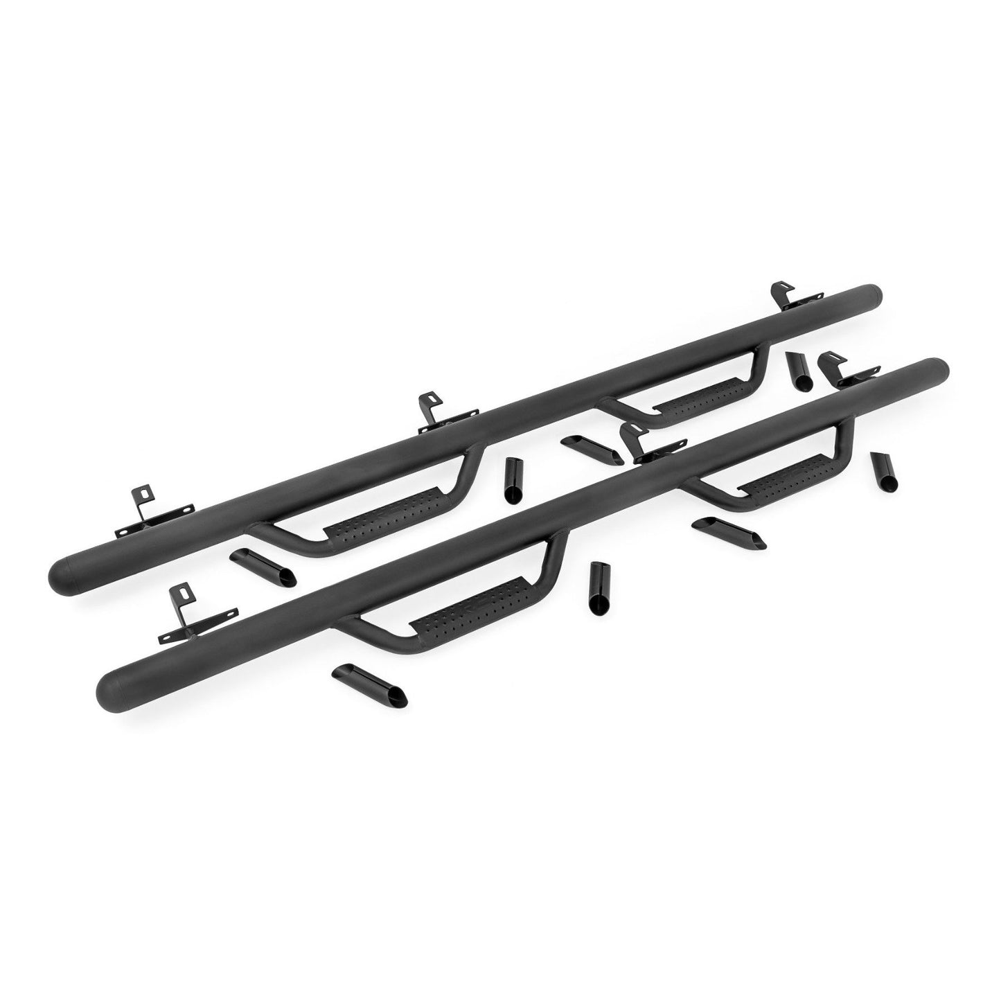 ROUGH COUNTRY Nerf Steps | Cab Length | Crew Cab | Jeep Gladiator JT 4WD (2020-2025) | RCJ1980TB