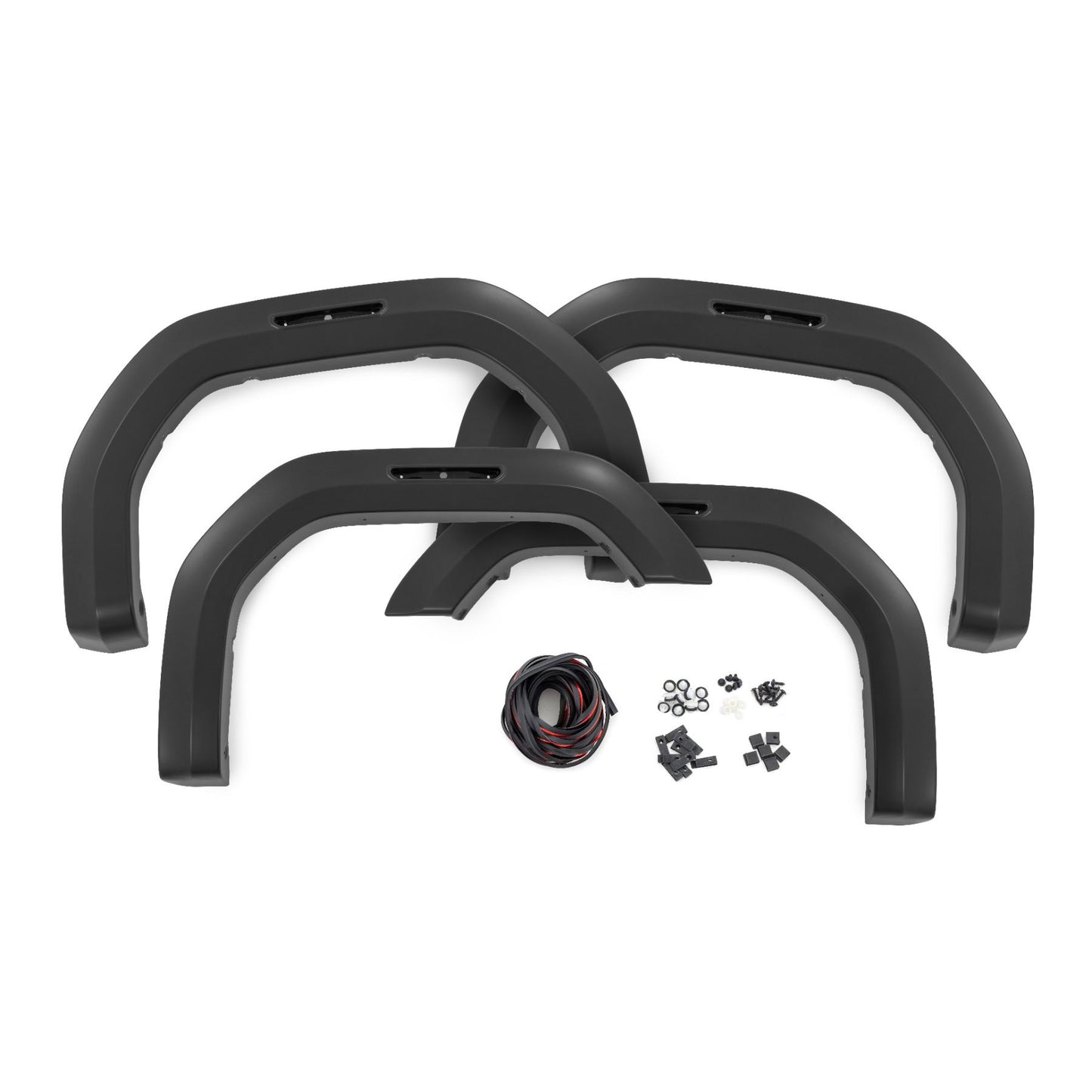 ROUGH COUNTRY | Sport Fender Flares  GBD Aegean Stone  GMC Sierra 2500 HD/Sierra 3500 HD (20-26) | S-G11912-GBD