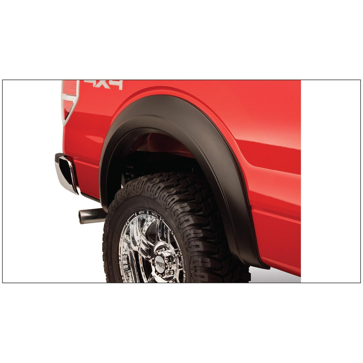 BUSHWACKER | Extend-A-Fender Rear Fender Flares | 1997-2004 Ford F-150  1997-99 Ford F-250 | 20034-11
